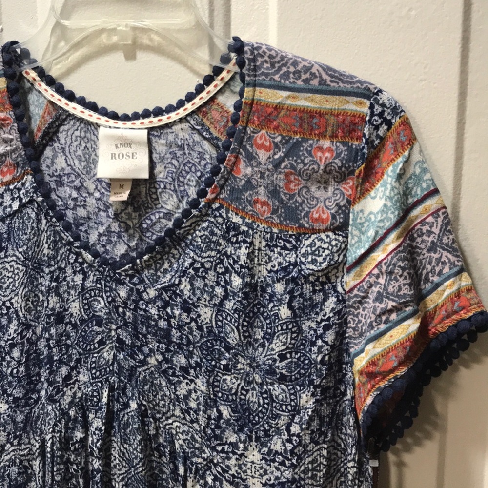 NWT Knox Rose Patterned Dress